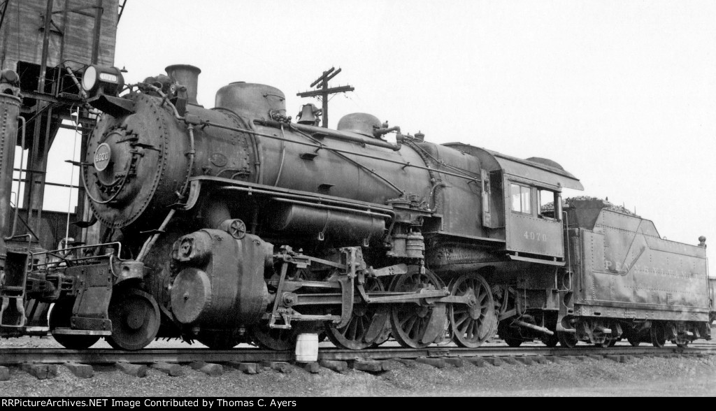 PRR 4070, H-9S, 1954